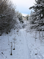 Path near Beacons Reservoir