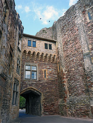 Castle entrance