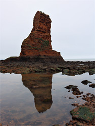 Reflection of Big Picket Rock