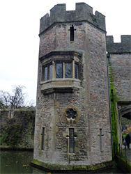 East gatehouse tower