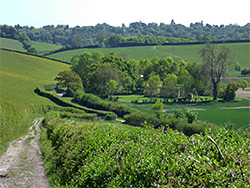 Track from the church