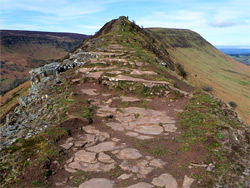 Path on the ridge