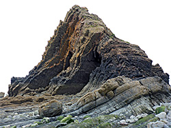 South side of Blackchurch Rock