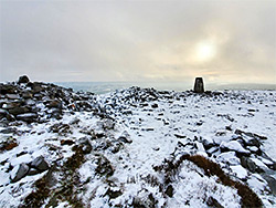 Midwinter at the summit