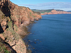 Cliffs northwest of Brandy Head