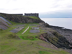 North side of the fort