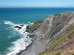 North side of Brownspear Beach