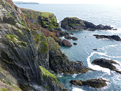 Cliffs and rocks