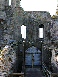 Outer west gatehouse