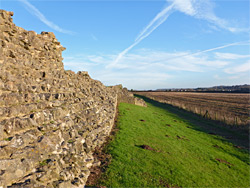South wall