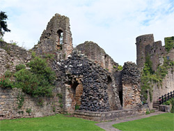 Ruins of the west tower