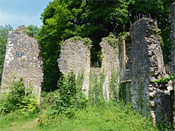 Ruined walls