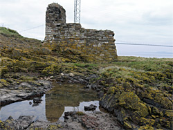 Ruin and pool