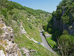 Road through the gorge