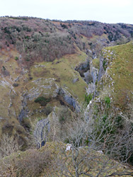Above the gorge