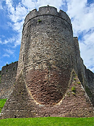 Corner tower