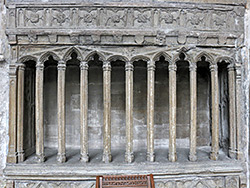 Tomb in the lady chapel