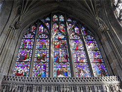 Window of the lady chapel