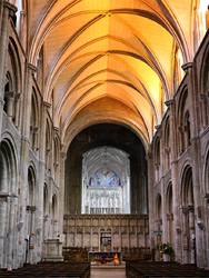 The nave - east
