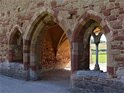 Front of the chapter house