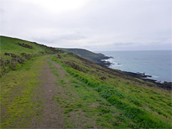 Path above Quarry Cove