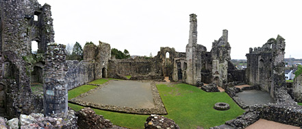 Panorama of the inner ward