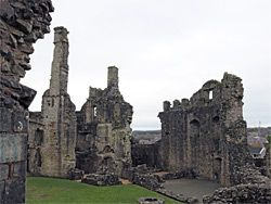 View from the keep