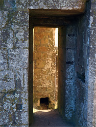 Rectangular doorway