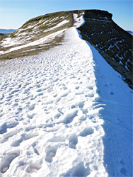 Snowy ridge