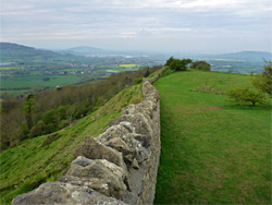 Wall to the south