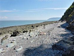 Beach below Culbone Wood