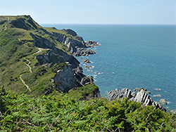 View from Damagehue Cliff