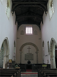 East end of the nave