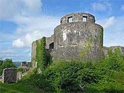 Walls of the keep