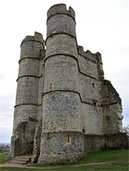 North side of the gatehouse