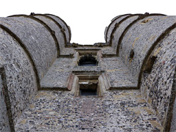 Gatehouse towers