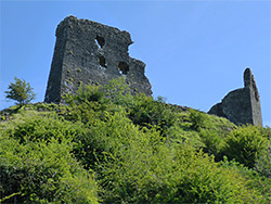 Castle, from the south