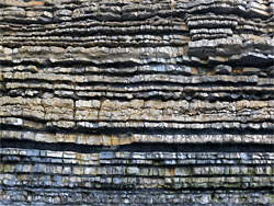 Thin limestone layers