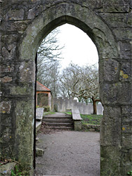 Arched entrance