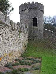Corner tower
