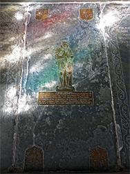 Brass memorial