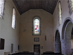 West end of the nave