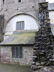North transept ruins