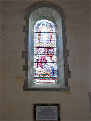 Stained glass window