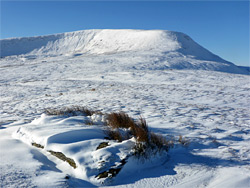 Fan Fawr, from the east