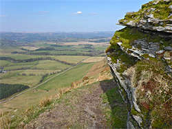 Layered rocks