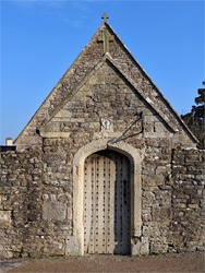 Doorway west of the chapel