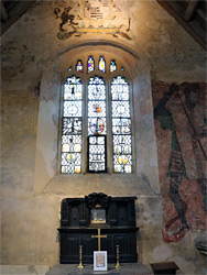 Window and altar