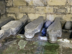 Lead coffins