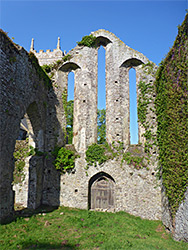 West end of the nave